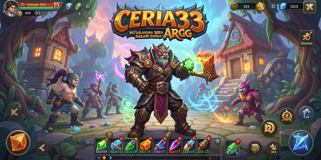 Gameplay seru dan mendebarkan dalam CERIA33.