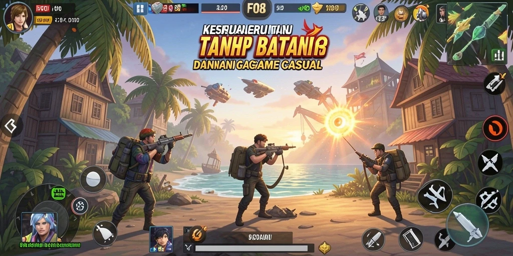 Gameplay seru dan menarik dari FO8 yang menjadikan setiap momen menyenangkan.