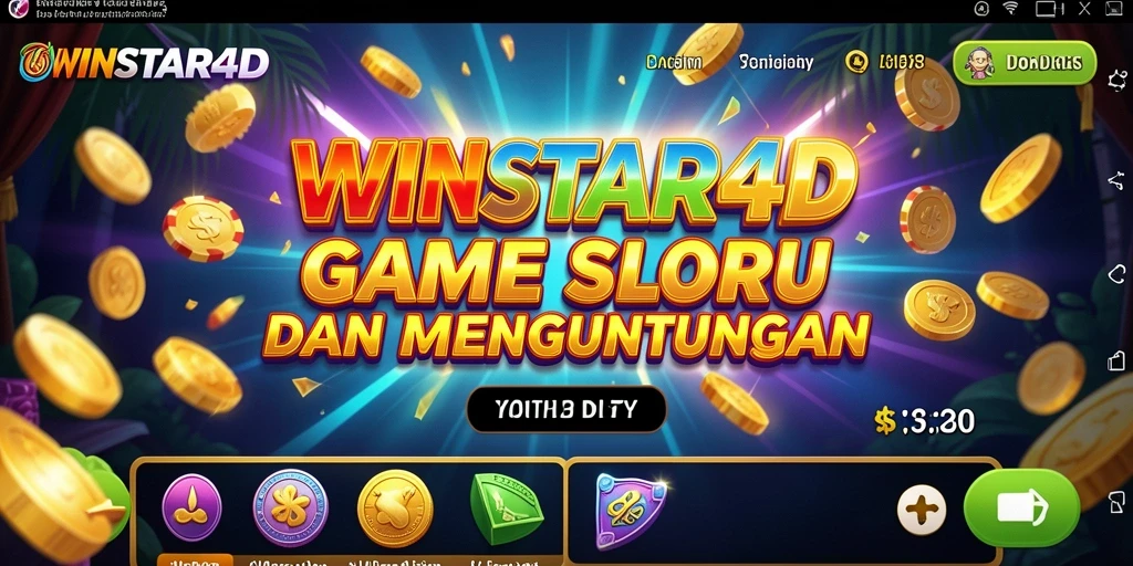 Tampilan gameplay menarik dari WINSTAR4D Slot.